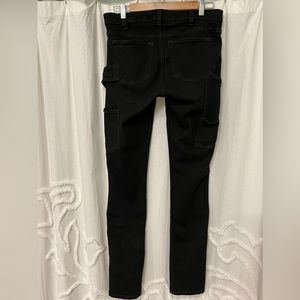 Dovetail Workwear Maven Slim Utility Pants in No-Fade Black Stretch Cordura 6/34